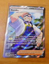 POKEMON COURONNE STELLAIRE FRANCAISE CARD HOLO CARTE KOMBU 165/142 SCR FR MINT