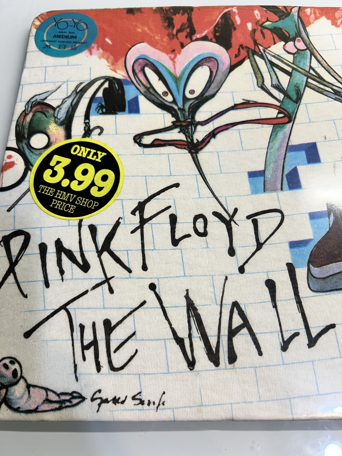 PINK FLOYD - The WALL - SEALED!!! VINTAGE T-SHIRT - Never Opened 1982 RARE SHIRT image 2
