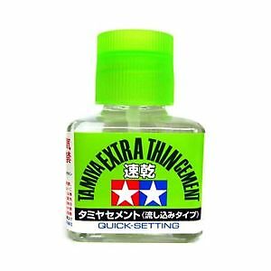 Tamiya 87182 Modellierkleber extra dünner Zement-Schnellset