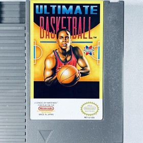 Ultimate Basketball NES Nintendo Entertainment System Cartridge Tested Working