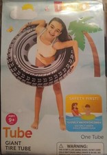 Intex Inflatable 36" Giant Tire Tubes For Swimming Pool/Lake/Ocean 6 Pack