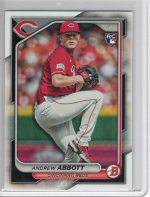 Andrew Abbott 2024 Bowman RC #70 Cincinnati Reds