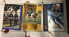 LOTTO 3 CALENDARI POLIZIA LOCALE MILANO ANNO 2001-2003-2020 GHISA VIGILI MILANO