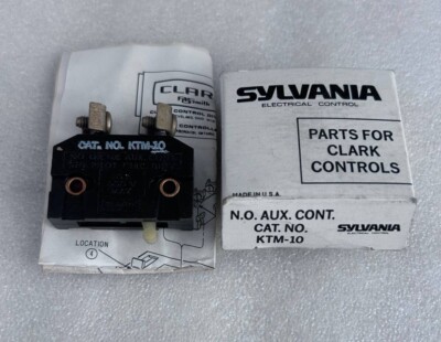 KTM-10 Sylvania Auxiliary Contact KTM10 NEW IN BOX