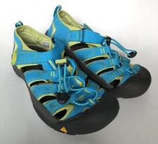 Keen Newport Youth Kids Aqua Blue Green Waterproof Sport Sandals Size 3