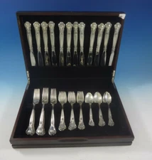 Chantilly by Gorham Sterling Silver Place Size Flatware Set 12 Service 48 Pcs