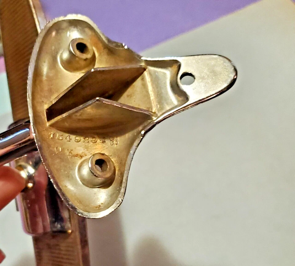 1952-54 Chrysler Windsor/Windsor Deluxe хромированное зеркало заднего вида день/ночь - Изображение 4 из 4