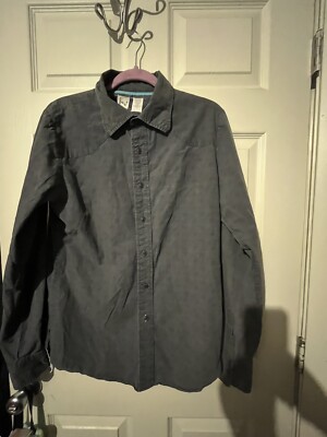 Fossil Long Sleeve Button Up Dress Shirt Men's Small