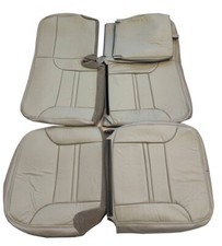 2001 Ford Excursion Limited 4x4 Full Second Row Leather Seat Cover Tan
