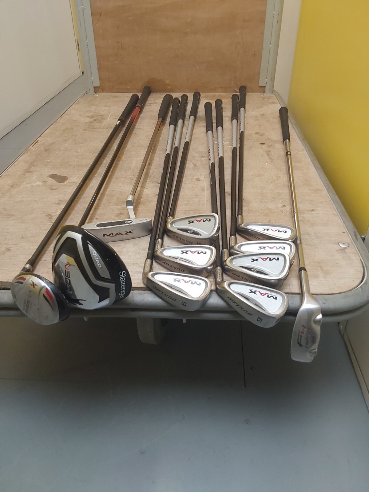 Set Of Dunlop Max Golf Clubs 49 Irons, PW, SW And Putter. eBay