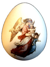 Womack's Collectibles Egg God Leads by Inches , Not by Miles 2.75” Made in USA