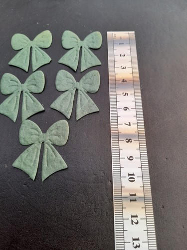 Forme di carta gelso pressofuso - 5 x archi verdi - Foto 2 di 2