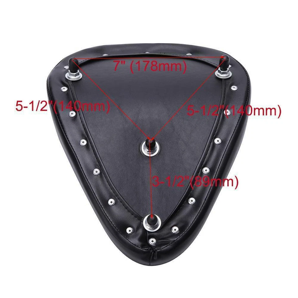 Assento solo de montagem com suporte de molas Bobber para r80 r75 r65 r50 r100 Cafe Racer - Imagem 3 de 4