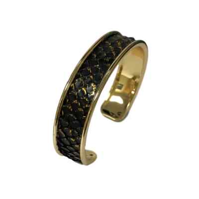 Giovanna Barrios Python Medium Cuff Bracelet