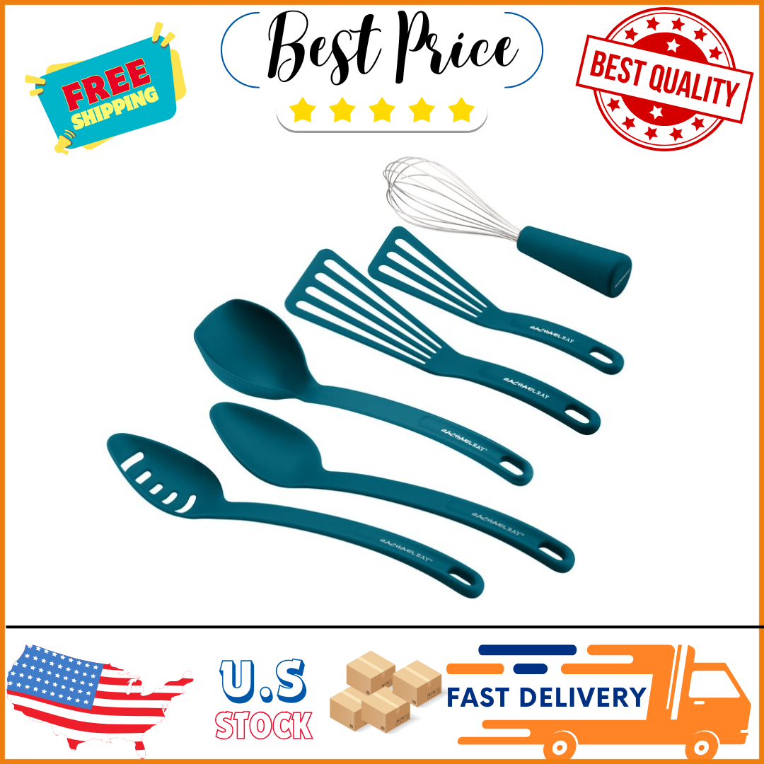 Rachael Ray Kitchen Utensils and Cooking Tools Set, 6-Piece - Freeshipping