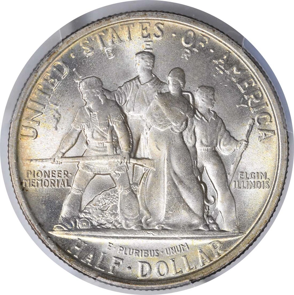 Elgin Commemorative Silver Half Dollar 1936 MS67+ PCGS (CAC) - Image 4 of 4