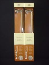 2 Liberty Hardware Franklin Brass Providence 24" Towel Bar Soft Brass No. 128047