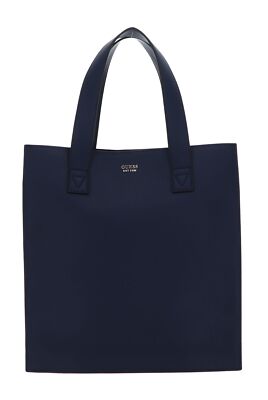 GUESS Jovie Society Satchel Schultertasche Tasche Navy dunkelblau Neu