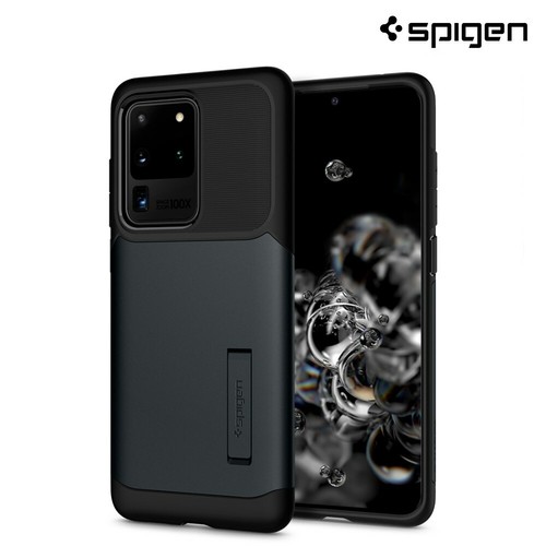 Funda para Galaxy S20 (6,9 pulgadas), cubierta de armadura delgada Spigen - pizarra de metal 8809685625049 | eBay