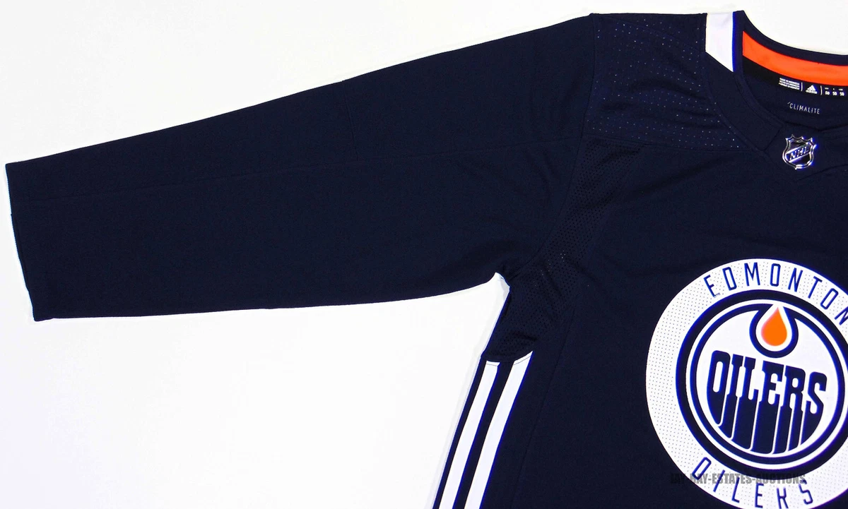 NEW AUTHENTIC ADIDAS NHL EDMONTON OILERS HOCKEY PRACTICE JERSEY CA7198 SIZE 50