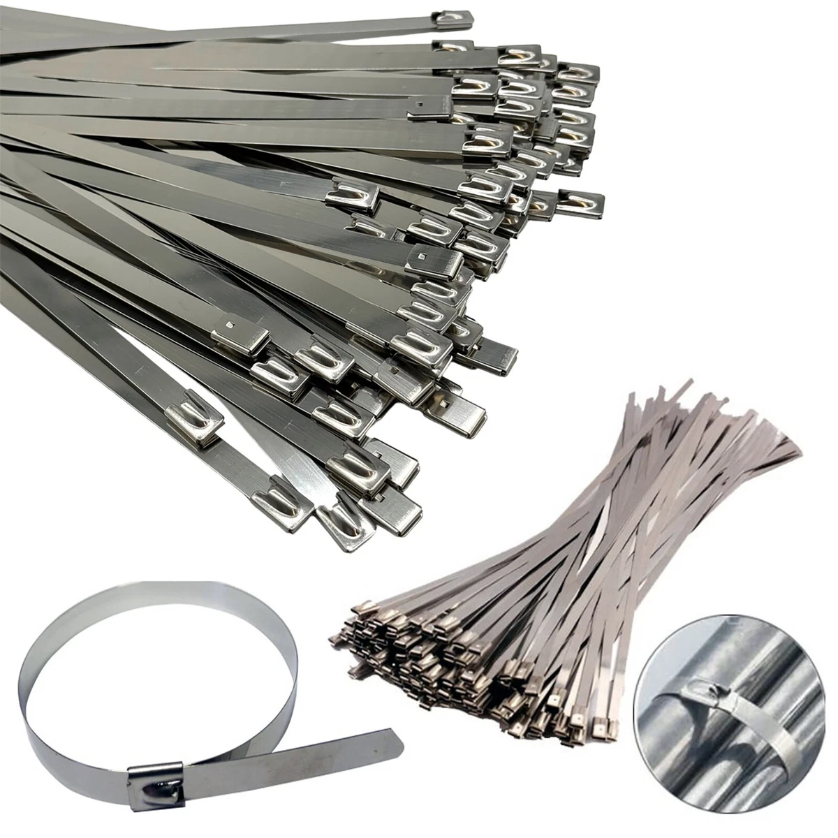 Steel Cable Cable Ties for sale | eBay