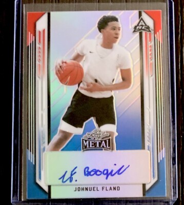 2022 Leaf Metal Red White Blue Boogie Fland Auto 10/10