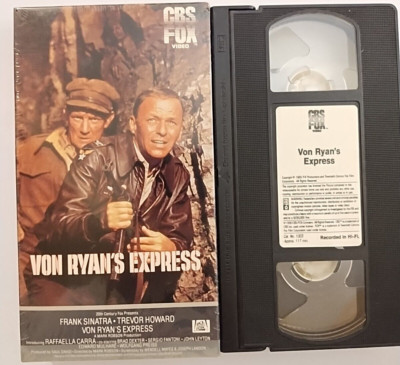 Von Ryans Express (VHS, 1991) **Buy 2 Get 1 Free**  