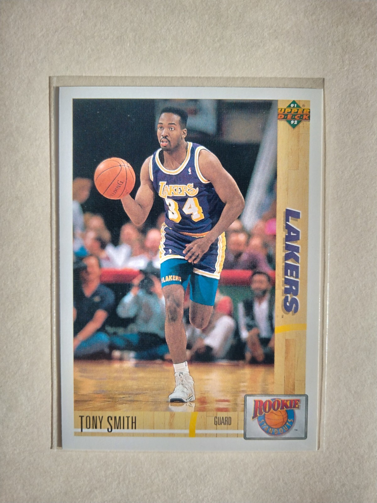 1991-92 Upper Deck Rookie Standout Tony Smith #R19 NM-MT or Better