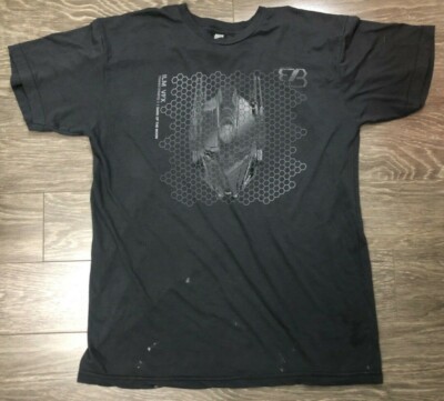 Transformers 3 Dark Of The Moon ILM VFX T Shirt Large Stained Used Rare