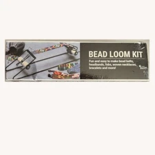 Bead Loom Kit Beads, Needles, Thread, Patterns, Instructions