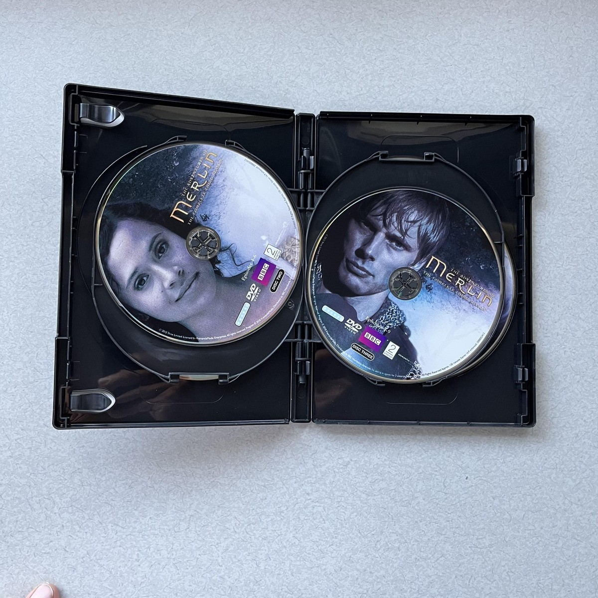 The Adventures Of Merlin Season 3 and 5 DVD Box Set BBC United