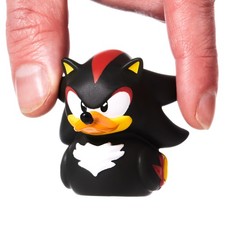 TUBBZ Mini Shadow Collectible Vinyl Rubber Duck Figure - Official Sonic the Hedg