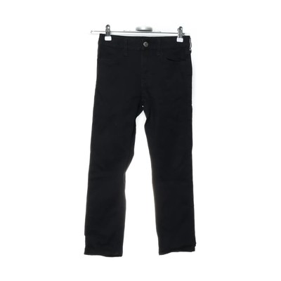 H&M, Jeans, Größe: 140, Schwarz, Baumwolle/Elasthan/Polyester, Einfarbig #djL