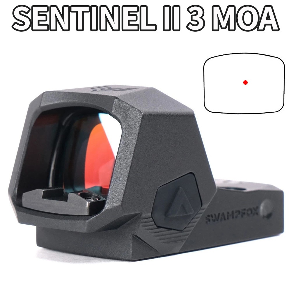 Swampfox Sentinel II 1x20mm Red Dot Sight Micro Reflex Sight RMSc