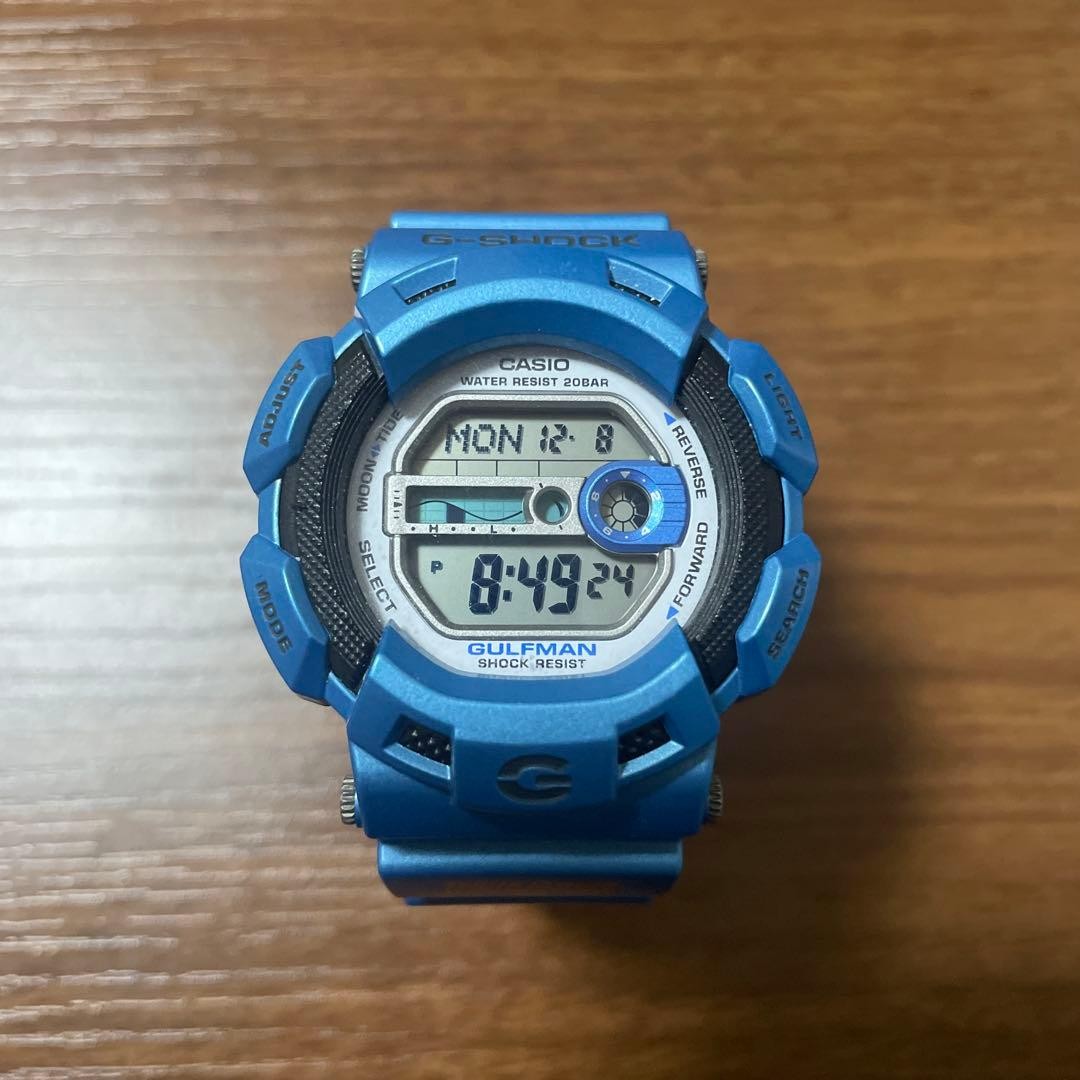 CASIO カシオ Ｇ-SHOCKMASTER OF Ｇ-SEA GULFMAN CASIO G SHOCK MASTER OF G SEA GULFMAN G9100TC2JF Digital Watch