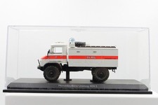 DLRG Bezirk Wiesbaden Biebrich LV Hesja Unimog Schuco 1:43 z witryną Oryginalne opakowanie