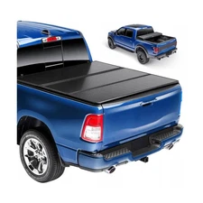 Hard Tri-Fold Truck Bed Tonneau Cover for 2007-2025 Chevy Silverado & GMC Sie...