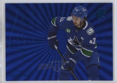 2024-25 SPx Radiance 74/100 Quinn Hughes #43 0bn3