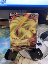 Ninetales V (Full Art) 177/192 Swsh02: Rebel Clash Holo on eBay