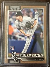 Wikelman Gonzalez RC (2) 🔥 /2026 Serial Match Lot White Sox Rookie SP 