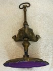 Antique Whale Oil Lamp - Cast Metal - 19th Century — photo 1