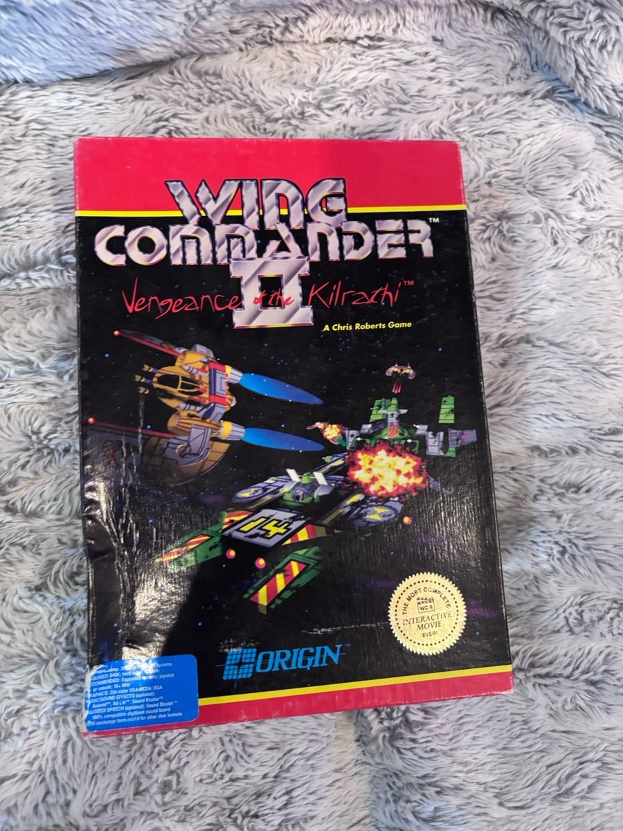 Wing Commander II: Vengeance of the Kilrathi Rev. A PC Game PAL - Only