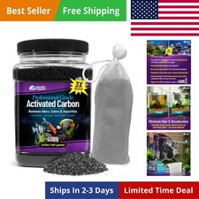 Activated Carbon, Aquarium Carbon for Fish Tank Filter, Aquarium Filter Media...