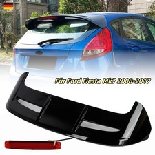 Dachspoiler Heckspoiler Für Ford Fiesta VII mk7 2008-2017 Heckflügel +Bremslicht
