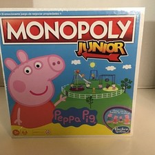 Monopoly Junior Pepper Pig de Hasbro edades 5+