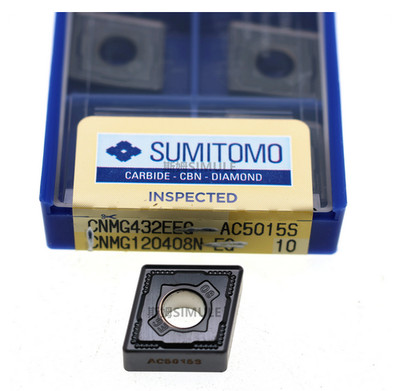 10pcs Sumitomo CNMG432EEG CNMG120408N-EG AC5015S Carbide Inserts CNC Blade