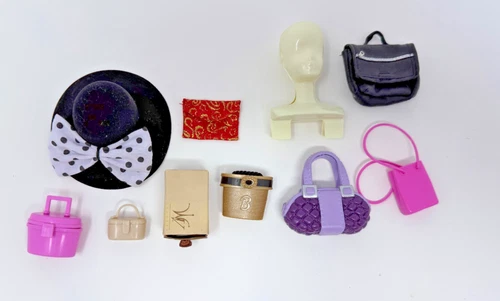 Vintage Barbie Doll and Integrity Toys Fashion Accessories Lot 10 Pieces