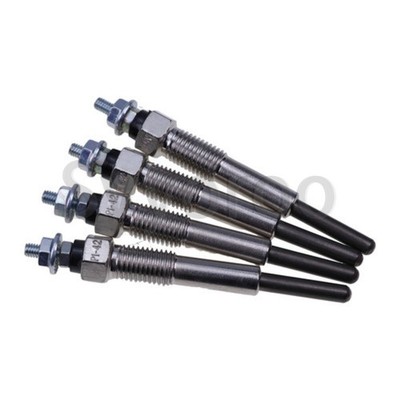 4Pcs Glow Plugs 9-82511978-0 For Isuzu Engine C240 C190 C201 Forklift C240PKG