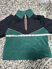 Adidas Girls FLEECE CROP 1/4 ZIP Sweatshirt Sz. Girls-small