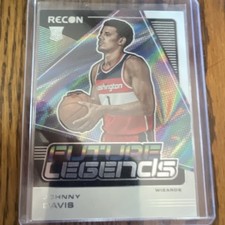 Panini Recon Future Legends Johnny Davis Hologram Basketball Card Wizards